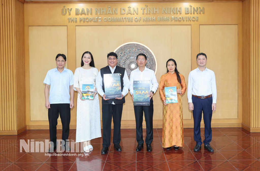 Lãnh đạo UBND tỉnh tiếp xã giao Giám đốc điều hành Công ty Innovations India (Ấn Độ)