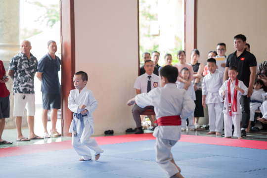 CLB Karate Trung tâm VH,TT và TT phường Kim Bảng tổ chức giải Karate