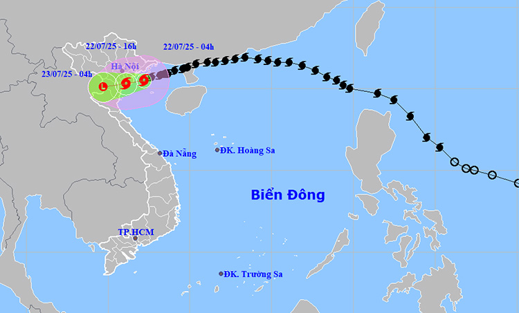 TIN BÃO KHẨN CẤP    (Cơn bão số 3)