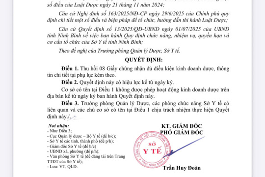 QD_thu_hoi_GCN_DKKDD Mai văn Thọ, Đinh Thị Vân Anh, Nguyễn Thị Anh, Hoàng thị Quế, Trần Thị Bích Hồng, Phạm Thị Tuyết, Phan Đình Hóa, Đỗ Thị Hưng 